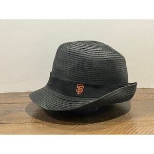 SF Giants - SGA Black Fitted Fedora Hat